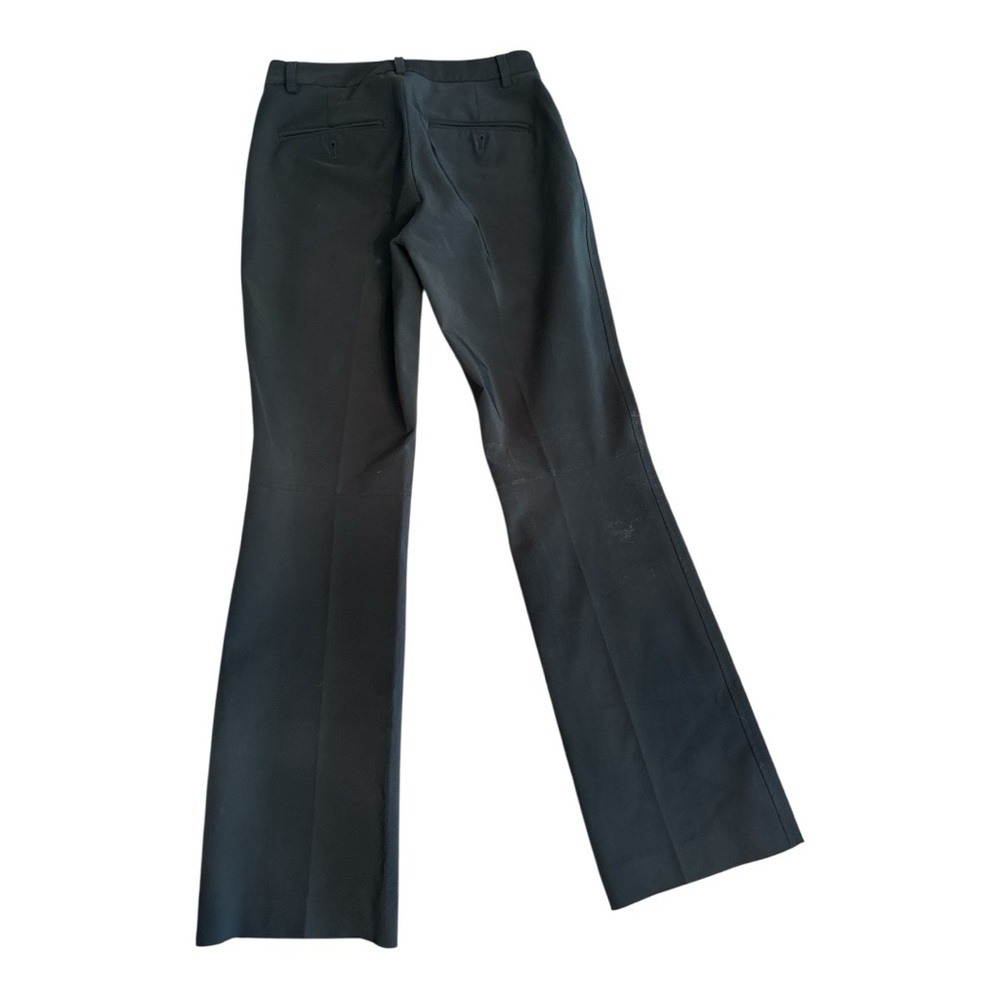 Classic Black Theory Techno Fabric Pants